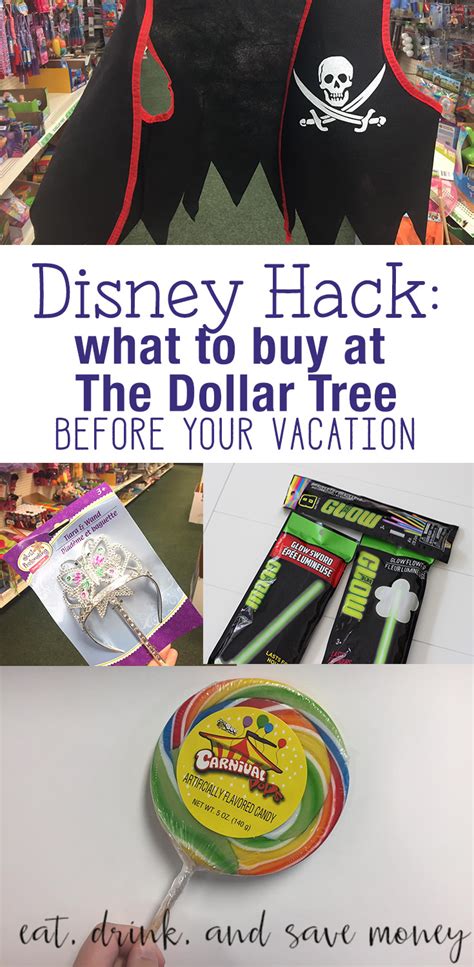 Disney Hack What To Buy At The Dollar Tree Before Your Trip