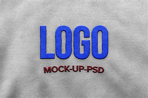 Free Clothing Logo Mockup | Mockuptree