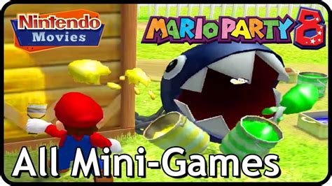 Mario Party 8 All Mini Games Multiplayer Youtube