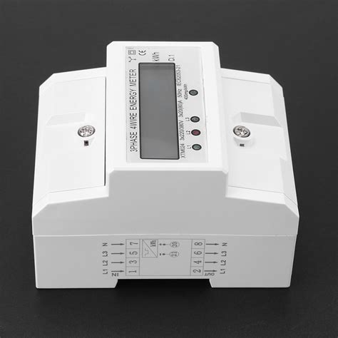 Buy Din Rail Electric Meter Digital Lcd X A Three Phase Four