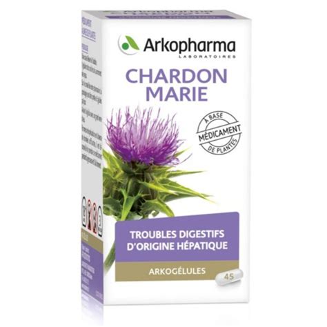 Arkopharma Arkog Lules Chardon Marie Bio G Lules