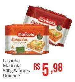 Lasanha Maricota G Oferta Na Mart Minas