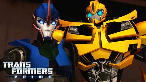 Transformers Prime Bumblebee y Arcee Episodio COMPLETO Animación