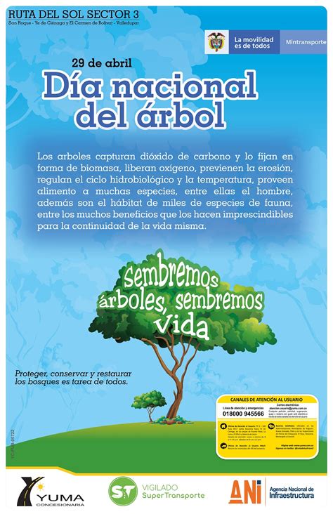 Día Nacional del árbol Yuma Concesionaria S A