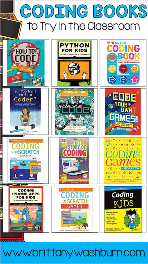 Technology Teaching Resources With Brittany Washburn 12 Coding Books