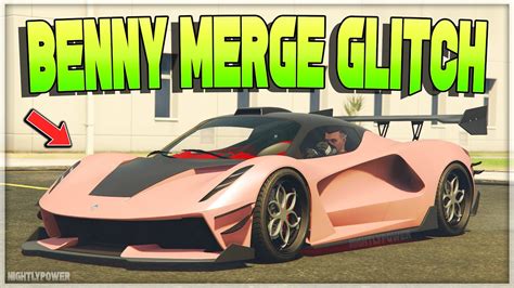 GTA 5 FULL CAR 2 CAR MERGE HOW TO MAKE MODDED CARS BENNY MERGE GLITCH