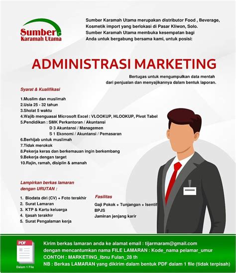 Detail Contoh Loker Marketing Koleksi Nomer 27