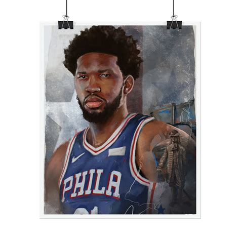 Embiid Poster Art Of Chuck Styles