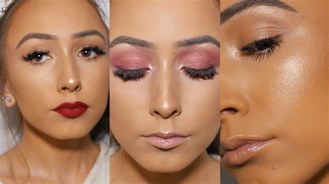 3 EASY Valentines Day Makeup Tutorials 2018 YouTube