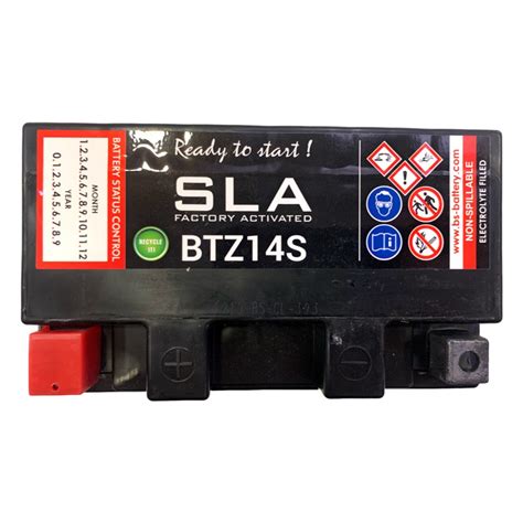 BATERIA BTZ14S YTZ14S BS BATTERY