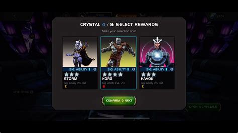 8x Cavalier Nexus Crystal Opening Marvel Contest Of Champions Youtube