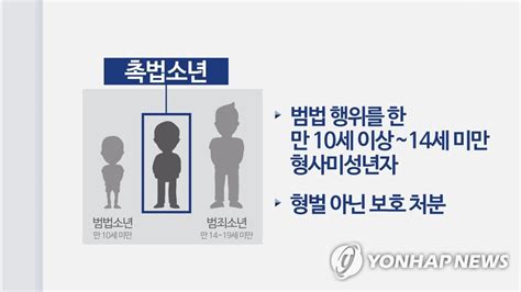 올해 안에 형사 미성년자 연령 14→13세로 하향조정 추진 연합뉴스