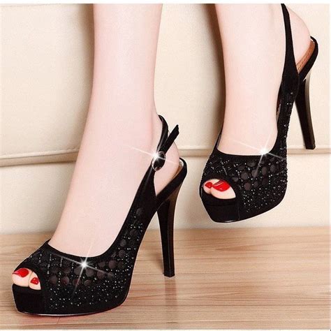 Chaussures D T Sexy Talons Hauts Fins Pour Femmes Semelle Rouge