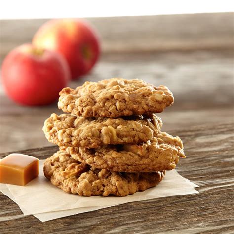 Caramel Apple Oatmeal Cookies - Crockpot Girl