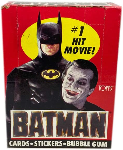 Topps Batman Movie Checklist Trading Cards Details Box Info