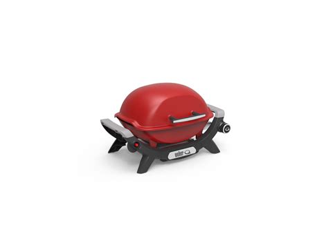 WEBER BABY Q STANDARD Q1000N FLAME RED LPG Outdoor Living