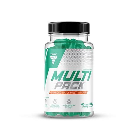 MULTI PACK multivitamin - 240 capsules - Trecnutrition