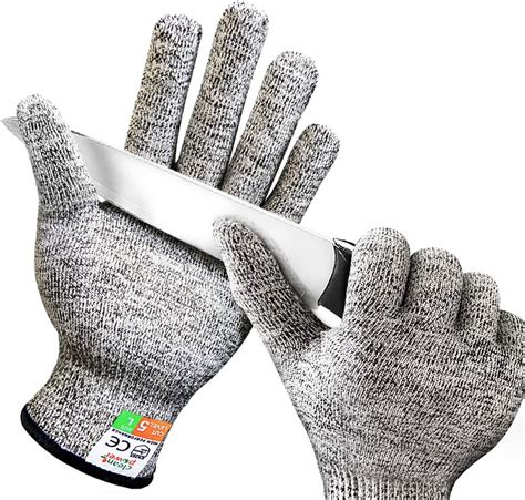 Okawadach Guantes Anticorte Guantes Resistentes A Los Cortes Nivel