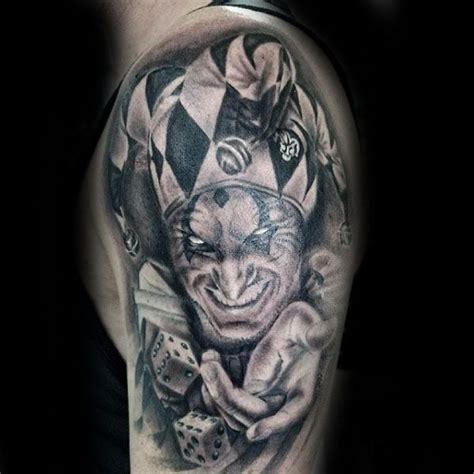 50 Jester Tattoo Designs for Men [2023 Inspiration Guide]