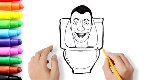 Skibidi Toilet Drawing