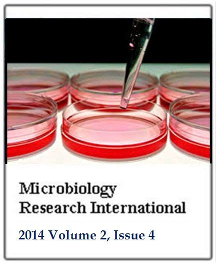 Microbiology Research International Volume Issue Net Journals