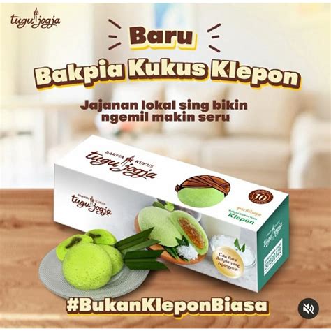 Jual BAKPIA KUKUS TUGU JOGJA VARIAN BARU RASA KLEPON Shopee Indonesia