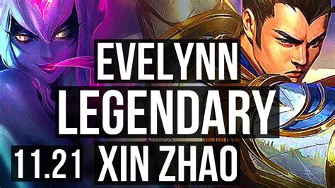 Evelynn Vs Xin Zhao Jng Games Legendary M