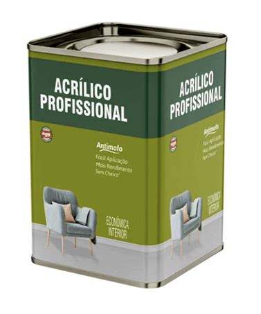 Tinta Acrilíco Profissional Fosco 18L Maza PinteDecore PinteDecore