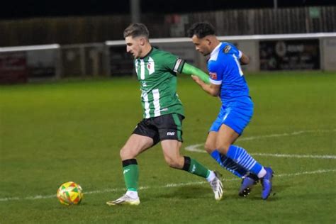 Football Evesham United Upstage Bromsgrove To Reach Senior Cup Semi