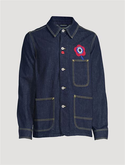 KENZO Denim Workwear Jacket Holt Renfrew