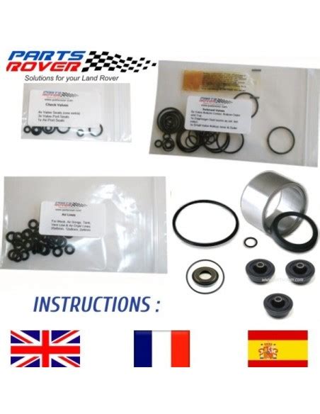 Kit Total Repair Suspension Neumatica Range Rover P Anr Rvh