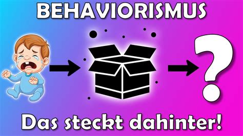 Behaviorismus Einfach Erkl Rt Erzieherwissen Youtube