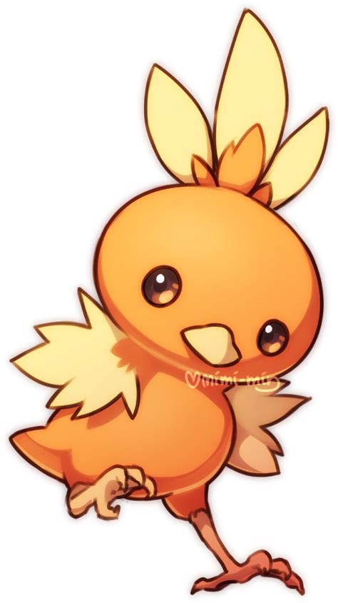 Torchic ” Drawing Of Pokemon Free Transparent Png Download Pngkey