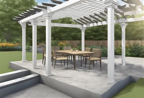 How To Anchor A Pergola To Concrete Pergolaz