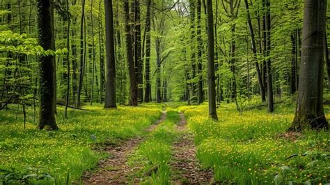 Premium Photo Beautiful Summer Forest