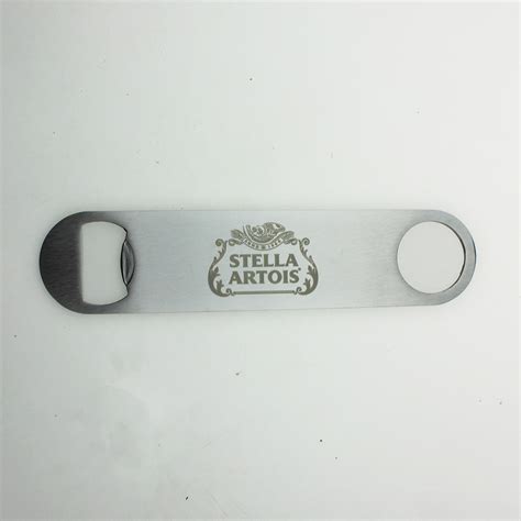 Blade Lasered Engraved Logo Stella Artois Beer Stainless Steel Bottle