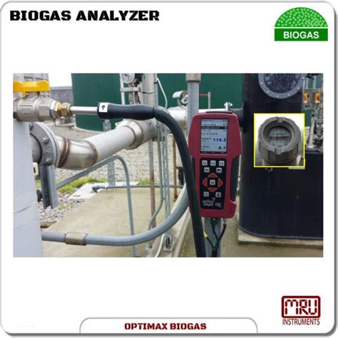 OPTIMAX Biogas Portable Gas Analyzer MRU Instruments Emissions