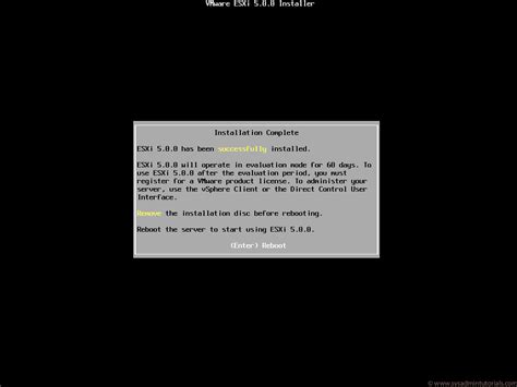 Installing Vmware Esxi