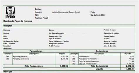 Imprimir Recibo De Pago Imss Jubilados Image To U Porn Sex Picture