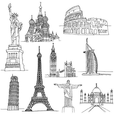 drawings of famous places - kerrandsmithvans