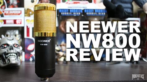 Neewer NW 800 Condenser Microphone Review Test YouTube