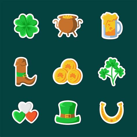 Premium Vector St Patricks Day Sticker