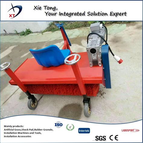 Electric Power Synthetic Grass Brushing Machine Brushing Machine And Infilling Machine Price