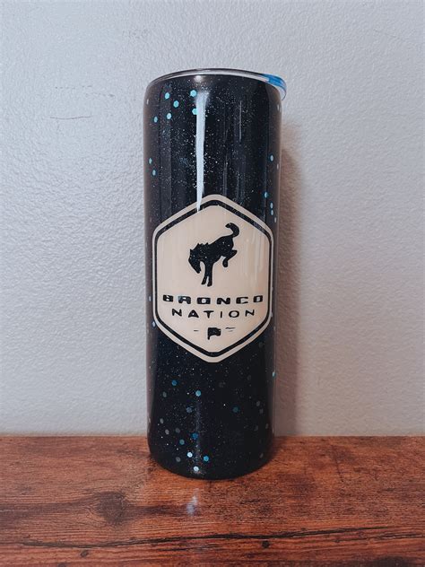 Ford Bronco Nation Epoxy Resin 20oz Tumbler Ford Bronco Bronco Nation