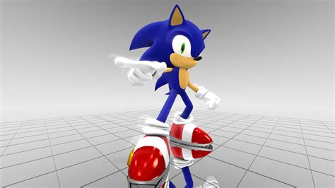 MMD Sonic - WIP Update #01 by BluexBlur on DeviantArt