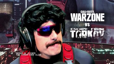 Dr Disrespect Explains What Warzone Could Learn From Escape From Tarkov