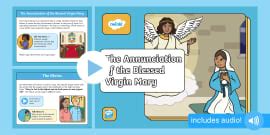 Annunciation Of The Blessed Virgin Mary Ks Powerpoint