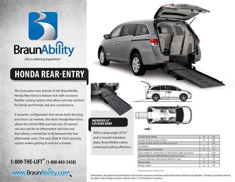 Braunability Honda Rear Entry Blvd