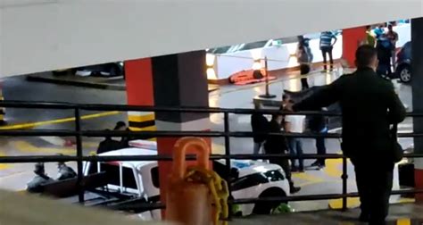 Balacera En El Sótano De Un Centro Comercial En Cali Dejó Dos Muertos Y