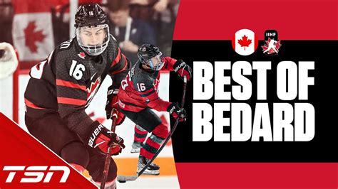 BEST OF CONNOR BEDARD 2023 IIHF WORLD JUNIORS YouTube